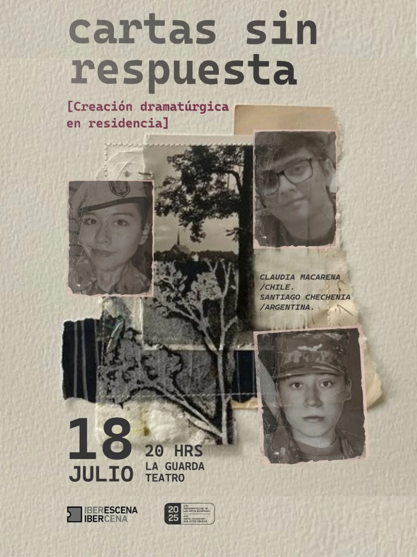 Flyer de obra teatral 14 - Santiago San Paulo